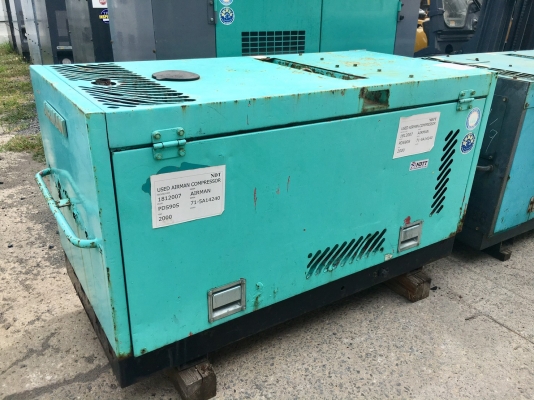 AIRMAN PDS90S : 90CFM 7บาร์ เครื่องปั๊มลมญี่ปุ่น โทร. 080-6565422 (หนิง)