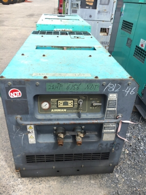 AIRMAN PDS100S-5B2 : 100CFM เครื่องปั๊มลมญี่ปุ่น โทร. 080-6565422 (หนิง)