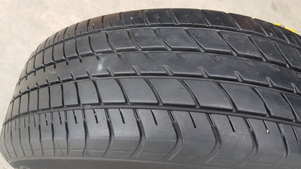 ล้อใหม่TE37ขอบ15 4รู100 พร้อมยางเปอร์เช็น 4 ล้อ