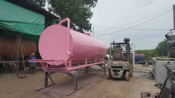 ถังน้ำมันขนาด 10000 ลิตร สวยๆ หนาๆพร้อมใช้