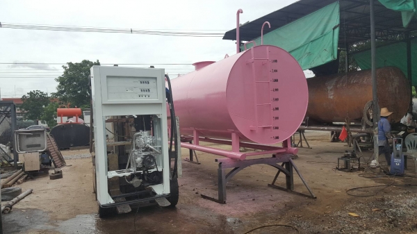 ถังน้ำมันขนาด 10000 ลิตร สวยๆ หนาๆพร้อมใช้