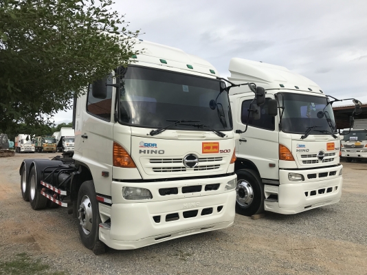 ขาย HINO MEGA FM2P 320 แรงม้า ปี 49 หัวลาก รถสวยพร้อมใช้งาน เอกสารพร้อมโอน ______สด ผ่อน เครดิตดี รา
