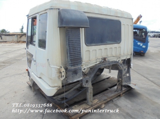 SALEสินค้าเก่านอก*โปรลดกระหน่ำ ราคาถูกตาแตก!! หัวเก๋งรถบรรทุกไซค์10ล้อ -หัวลาก CABIN:MITSUBISHI (มีแค๊ป/3ใบปัด)