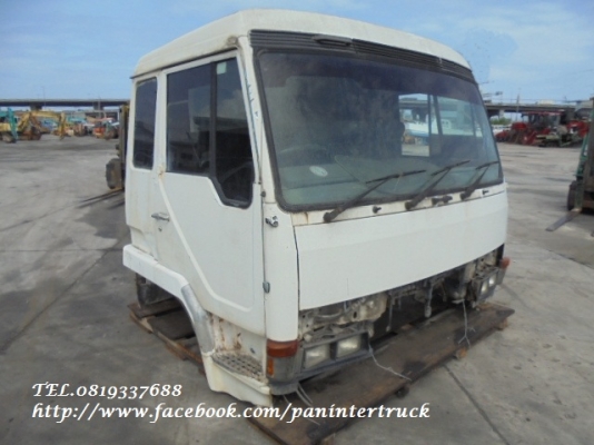 SALEสินค้าเก่านอก*โปรลดกระหน่ำ ราคาถูกตาแตก!! หัวเก๋งรถบรรทุกไซค์10ล้อ -หัวลาก CABIN:MITSUBISHI (มีแค๊ป/3ใบปัด)