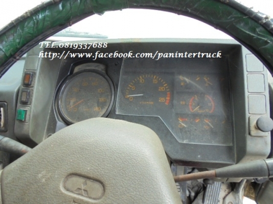 SALEสินค้าเก่านอก*โปรลดกระหน่ำ ราคาถูกตาแตก!! หัวเก๋งรถบรรทุกไซค์10ล้อ -หัวลาก CABIN:MITSUBISHI (มีแค๊ป/3ใบปัด)