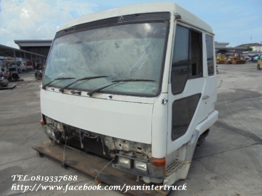 SALEสินค้าเก่านอก*โปรลดกระหน่ำ ราคาถูกตาแตก!! หัวเก๋งรถบรรทุกไซค์10ล้อ -หัวลาก CABIN:MITSUBISHI (มีแค๊ป/3ใบปัด)