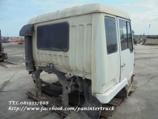 SALEสินค้าเก่านอก*โปรลดกระหน่ำ ราคาถูกตาแตก!! หัวเก๋งรถบรรทุกไซค์10ล้อ -หัวลาก CABIN:MITSUBISHI (มีแค๊ป/3ใบปัด)