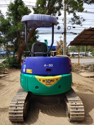 ขายรถขุดแบคโฮ KOMATSU 30MR-1ขนาดPc30 รถเก่านอกแท้100\% สวยเดิมๆ (คอลโทนสั้น ปั๊มนิ้ว แทรคเหล็กใหม่) ระบบไว รถพร้อมใช้งาน เอกสารใบอินวอยครบ ราคา 400,000 ต่อรองได้ ☎ติดต่อ 096-3268553 (สถิตย์พันธ์) ????ID LINE 0963268553 ร้านรุ่งเจริญแทรกเตอร์ อำเภอพระพุทธบา