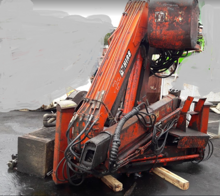 ขายเครน HIAB เฮียบพับ 4.75 ตัน+บุ้งกี้ นำเข้า  โทร084-5424150 line id : rapinzat