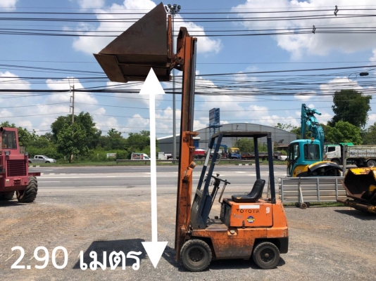 ขายรถตัก TOYOTA FD9 ตักสูง 3 ม เครื่องยนต์ 4 สูบ เกียร์ ปั้ม สมบูรณ์พร้อมใช้ครับ ติดต่อ 063-9316985 ID LINE : 0639316985 ครับ