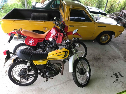 รถเครื่อง yamaha dt100 มีเล่่มพร้อมโอน ทะเบียนไม่ขาด