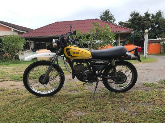 รถเครื่อง yamaha dt100 มีเล่่มพร้อมโอน ทะเบียนไม่ขาด