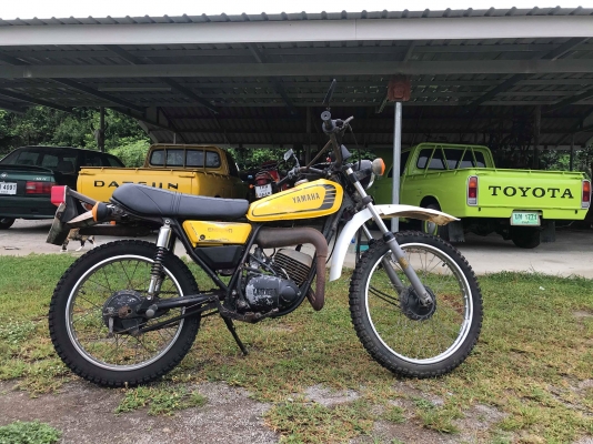 รถเครื่อง yamaha dt100 มีเล่่มพร้อมโอน ทะเบียนไม่ขาด