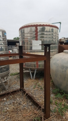 ถังน้ำสแตนเลสขนาด 2000 ลิตรตราเพชรสวยๆ