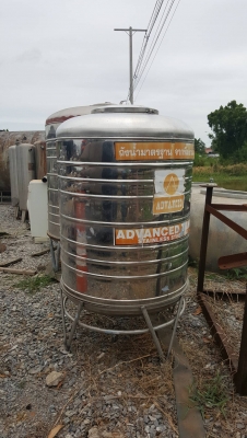 ถังน้ำสแตนเลสขนาด 2000 ลิตรตราเพชรสวยๆ ถังน้ำสแตนเลสขนาด 2000 ลิตรตราเพชรสวยๆ