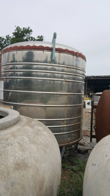 ถังน้ำสแตนเลสขนาด 2000 ลิตรตราเพชรสวยๆ ถังน้ำสแตนเลสขนาด 2000 ลิตรตราเพชรสวยๆ