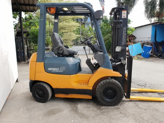 ขายรถโฟล์คลิฟท์ Toyota 7FD10 นำเข้าจากญี่ปุ่น สภาพเดิมๆ เครื่องสวย ใช้งานน้อย ขายรถโฟล์คลิฟท์ Toyota 7FD10 นำเข้าจากญี่ปุ่น สภาพเดิมๆ เครื่องสวย ใช้งานน้อย