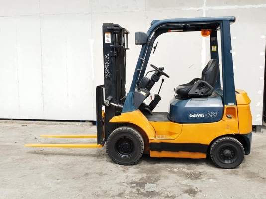 ขายรถโฟล์คลิฟท์ Toyota 7FD10 นำเข้าจากญี่ปุ่น สภาพเดิมๆ เครื่องสวย ใช้งานน้อย ขายรถโฟล์คลิฟท์ Toyota 7FD10 นำเข้าจากญี่ปุ่น สภาพเดิมๆ เครื่องสวย ใช้งานน้อย