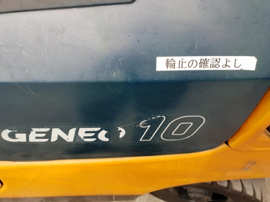 ขายรถโฟล์คลิฟท์ Toyota 7FD10 นำเข้าจากญี่ปุ่น สภาพเดิมๆ เครื่องสวย ใช้งานน้อย