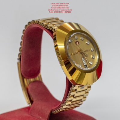 นาฬิกา RADO ชาย Auto เรือนทอง DIASTAR ของแท้ พลอย 11 เม็ด สภาพใหม่ พร้อมใส่ ส่งฟรี นาฬิกา RADO ชาย Auto เรือนทอง DIASTAR ของแท้ พลอย 11 เม็ด สภาพใหม่ พร้อมใส่ ส่งฟรี