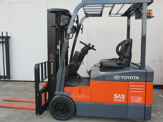 ขายรถโฟล์คลิฟท์ไฟฟ้า TOYOTA 7FBE15 นำเข้าจากญี่ปุ่น เครื่องสมบูรณ์ พร้อมใช้งาน ขายรถโฟล์คลิฟท์ไฟฟ้า TOYOTA 7FBE15 นำเข้าจากญี่ปุ่น เครื่องสมบูรณ์ พร้อมใช้งาน