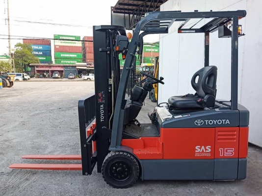 ขายรถโฟล์คลิฟท์ไฟฟ้า TOYOTA 7FBE15 นำเข้าจากญี่ปุ่น เครื่องสมบูรณ์ พร้อมใช้งาน ขายรถโฟล์คลิฟท์ไฟฟ้า TOYOTA 7FBE15 นำเข้าจากญี่ปุ่น เครื่องสมบูรณ์ พร้อมใช้งาน