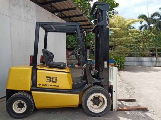 ขายรถโฟล์คลิฟท์ SUMITOMO FD30 เสายกสูง 4 เมตร นำเข้าจากญี่ปุ่น เครื่องสมบูรณ์ พร้อมใช้งาน ขายรถโฟล์คลิฟท์ SUMITOMO FD30 เสายกสูง 4 เมตร นำเข้าจากญี่ปุ่น เครื่องสมบูรณ์ พร้อมใช้งาน