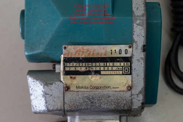 กบไฟฟ้า 3 นิ้ว Makita รุ่น 1100 สภาพดี พร้อมใช้งาน กบไฟฟ้า 3 นิ้ว Makita รุ่น 1100 สภาพดี พร้อมใช้งาน