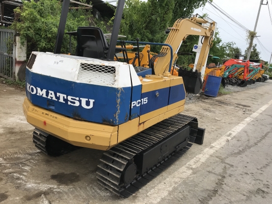 komatsu pc15 สภาพดีเก่าญี่ปุ่น มีใบอินวอยไม่เคยใช้ในไทย komatsu pc15 สภาพดีเก่าญี่ปุ่น มีใบอินวอยไม่เคยใช้ในไทย