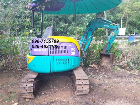 ขาย!! &gt;&gt;&gt; Komatsu PC30MRX ไมล์ 2,9xx ชั่วโมง รถสวยๆ &lt;&lt;&lt; เบอร์ติดต่อ 098-7155789 086-4631102