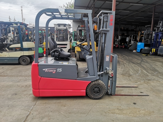 รถยกไฟฟ้านิชิยู นั่งขับ 3 ล้อ เสาสูง 3 เมตร แผงงาสไลด์ รถนอนกนำเข้า รถยกไฟฟ้านิชิยู นั่งขับ 3 ล้อ เสาสูง 3 เมตร แผงงาสไลด์ รถนอนกนำเข้า