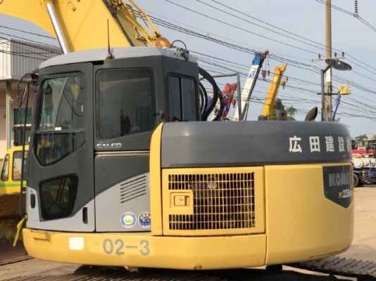 ขายรถขุด KOMATSU PC228US-3 (รุ่น 7) ปี 2008 นำเข้าเองจากญี่ปุ่น สภาพสวยพร้อมใช้ มีVDOการทำงานครับ
