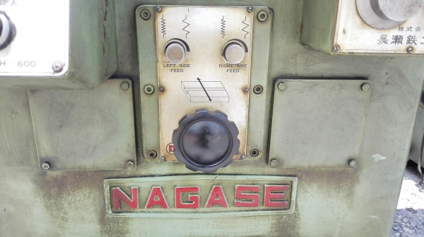 เครื่องเจียรราบญี่ปุ่น NAGASE JAPAN ขนาด 200 x 600 ออโต้ 2 แกน ไฟ 200V 3 สาย สวยพร้อมใช้