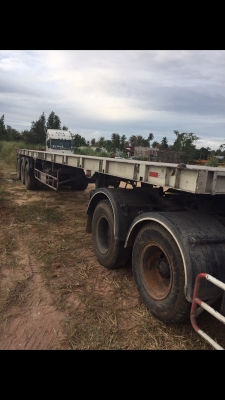 ขายดาวน์รถหัวลากพร้อมหางพื้นเรียบ ยี่ห้อ ISUZU รุ่น GXZ23KZHF2 320 แรงม้า จดทะเบียนปี 2546