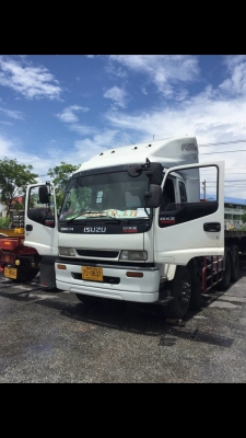 ขายดาวน์รถหัวลากพร้อมหางพื้นเรียบ ยี่ห้อ ISUZU รุ่น GXZ23KZHF2 320 แรงม้า จดทะเบียนปี 2546 ขายดาวน์รถหัวลากพร้อมหางพื้นเรียบ ยี่ห้อ ISUZU รุ่น GXZ23KZHF2 320 แรงม้า จดทะเบียนปี 2546