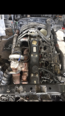 ขายดาวน์รถหัวลากพร้อมหางพื้นเรียบ ยี่ห้อ ISUZU รุ่น GXZ23KZHF2 320 แรงม้า จดทะเบียนปี 2546