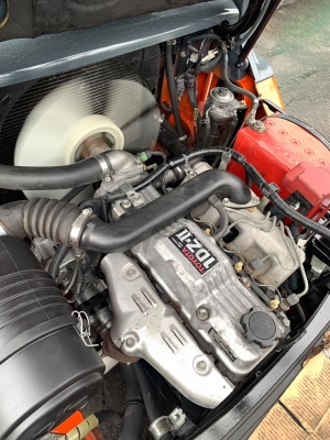 ขาย TOYOTA 8FD20 รถมือ 2 นำเข้าจากประเทศญี่ปุ่น เสา 5 เมตร งาฮิ้ง เกียร์ธรรมดา