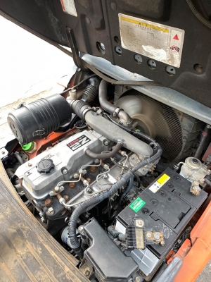 ขาย TOYOTA 8FDJ35 รถมือ 2 นำเข้าจากประเทศญี่ปุ่น เสา 5 เมตร งาฮิ้ง เกียร์ธรรมดา