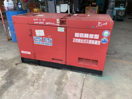 ขายเครื่องปั่นไฟมือสองจากญี่ปุ่นสภาพเดิมๆสวยๆ ราคาไม่แรง