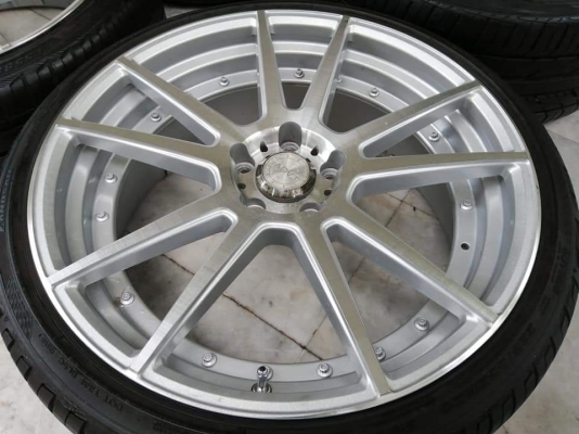 ล้อADV.1 ขอบ20 สภาพสวย ไม่มีซ่อม พร้อมยาง ราคาไม่แพง ล้อADV.1 ขอบ20 สภาพสวย ไม่มีซ่อม พร้อมยาง ราคาไม่แพง