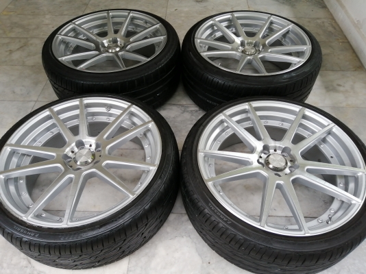 ล้อADV.1 ขอบ20 สภาพสวย ไม่มีซ่อม พร้อมยาง ราคาไม่แพง ล้อADV.1 ขอบ20 สภาพสวย ไม่มีซ่อม พร้อมยาง ราคาไม่แพง