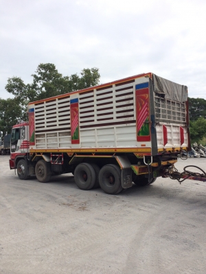 ขายพ่วงดั้มเกษตรเครื่อง p11c  ราคา 1,700,000 บาท เกียร์ ZF 9s109 เฟืองท้าย 7.39