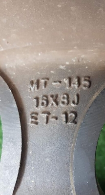 ขายล้อ MICKEY BEADLOCK แท้ ขอบ 16" กว้าง 8" ออฟลบ 12