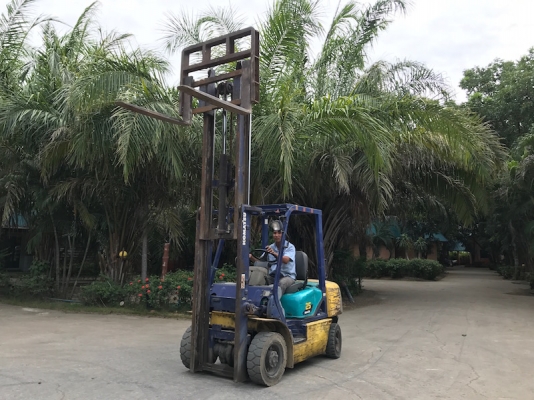 ขายFORKLIFT KOMATSU FD25-14(3ตัน) เสา3.0เมตร(ฟรูฟรี้) สวยเดิมจากญี่ปุ่น ยังไม่เคยใช้ในไทย 235,000เท่านั้น!!