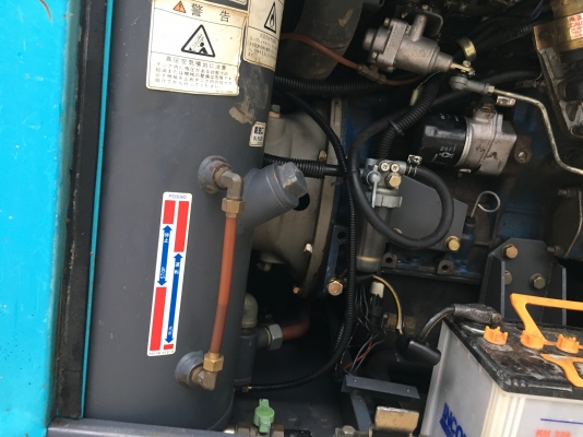 ขายเครื่องลม airman pds90s เก่าญี่ปุ่น