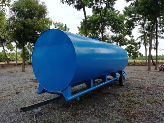 ขายถังน้ำมันใหม่ขนาด 20,000 ลิตร เหล็กหนา 3 มม.ผลิตเอง ราคาใบละ 60,000 บาท  ถังใหม่ผลิตเอง