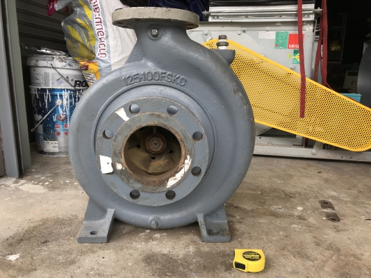 ขายหัวปั๊มน้ำหอยโข่ง Ebara 125x100 FSK ขนาดเข้า 5นิ้ว ออก 4นิ้ว ใบพัดทองเหลือง สภาพสวย ใหม่มาก ใช้งานไม่นาน หมุนนิ่ม พร้อมใช้งาน