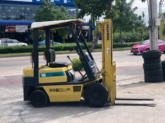 ขายถูกสุดๆ Komatsu FG18L-15 ขนาดยก1.8ตัน เสาสูง3เมตร เครื่องยนตร์เบนซิล ไม่เคยใช้งานในไทย