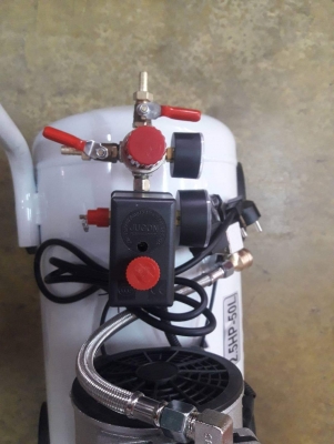 ปั๊มลม ออยฟรี ขนาดถัง50ลิตร