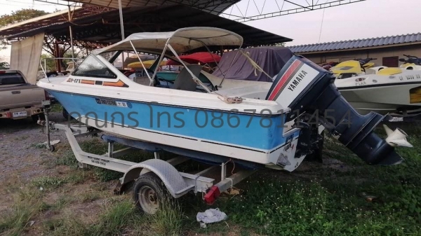 เรือYAMAHA F 17 เครื่องYAMAHA 85แรง 2จังหวะ วิ่ง62กม/ชม เรือYAMAHA F 17 เครื่องYAMAHA 85แรง 2จังหวะ วิ่ง62กม/ชม